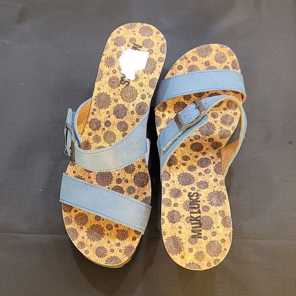 BRAND NEW MUK LUKS® WOMEN'S WINONA WEDGE SANDAL - Picture 4 of 14